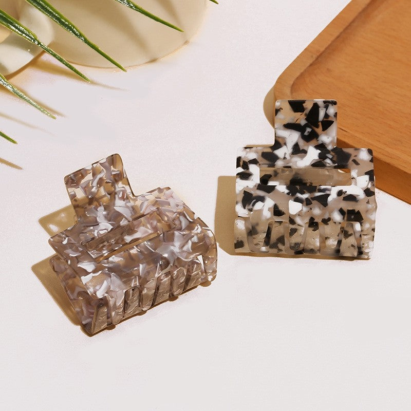 Small Retro Acetate Hair Claw Clip