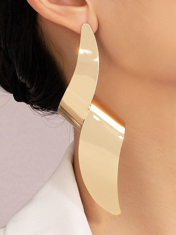 Geometric Drop Earrings