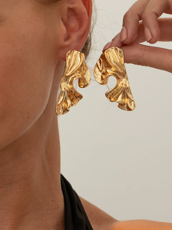 Normcore Geometric Drop Earrings
