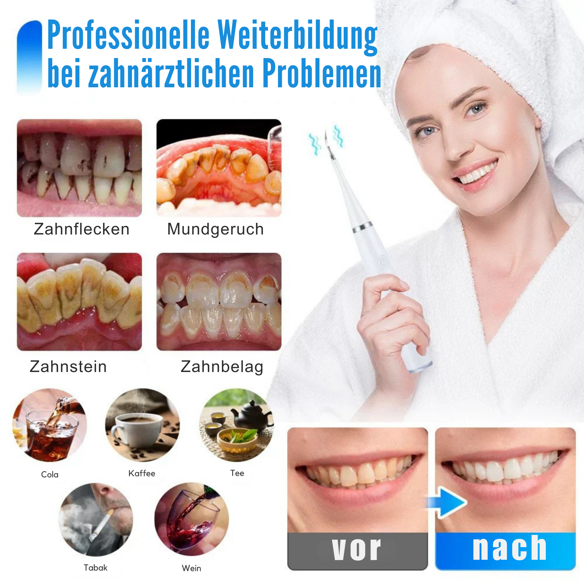 GlanzGebiss ¨C Professional Clean From Home + 50% OFF