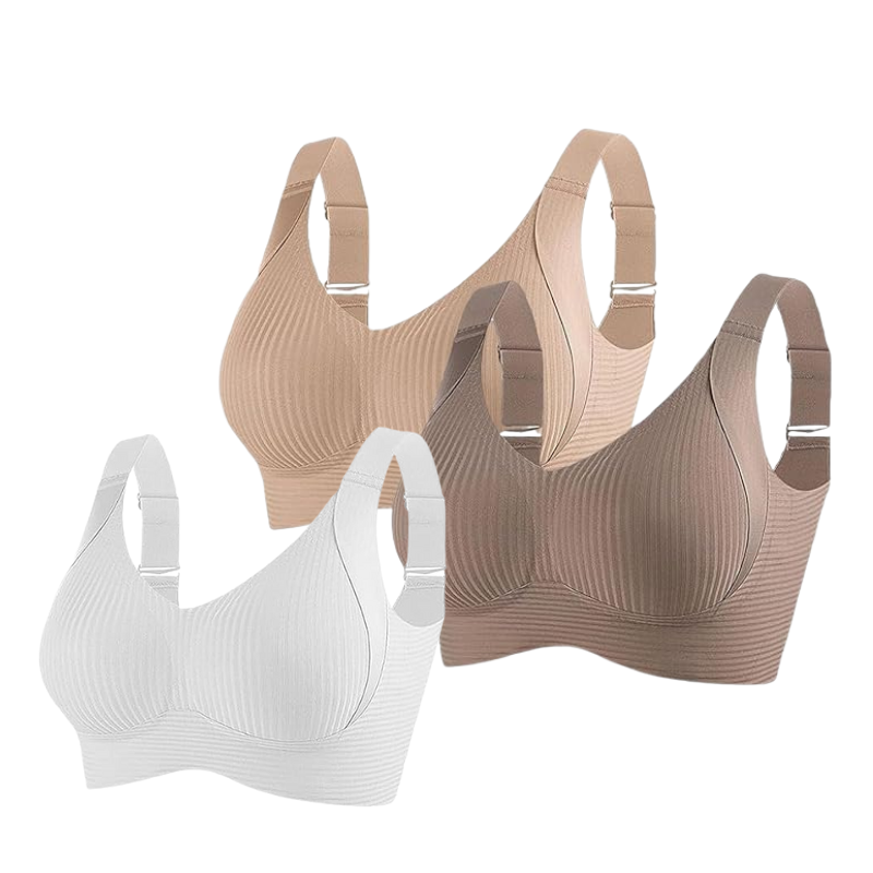 ElevateEase Wireless Bra + Experience Unrivaled Lift & Liberating Comfort - 1+2 FREE