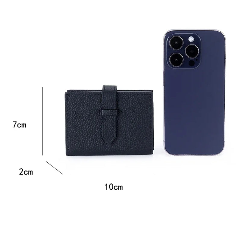 Luxury Design Genuine Leather Small Wallet