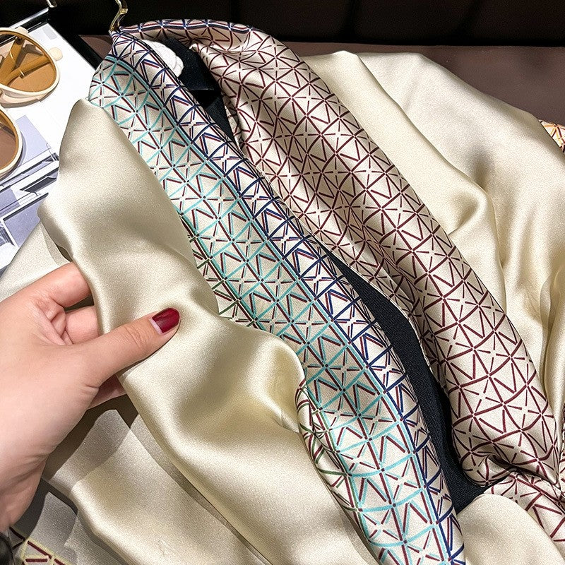 Fashion Square  Print  Scarf
