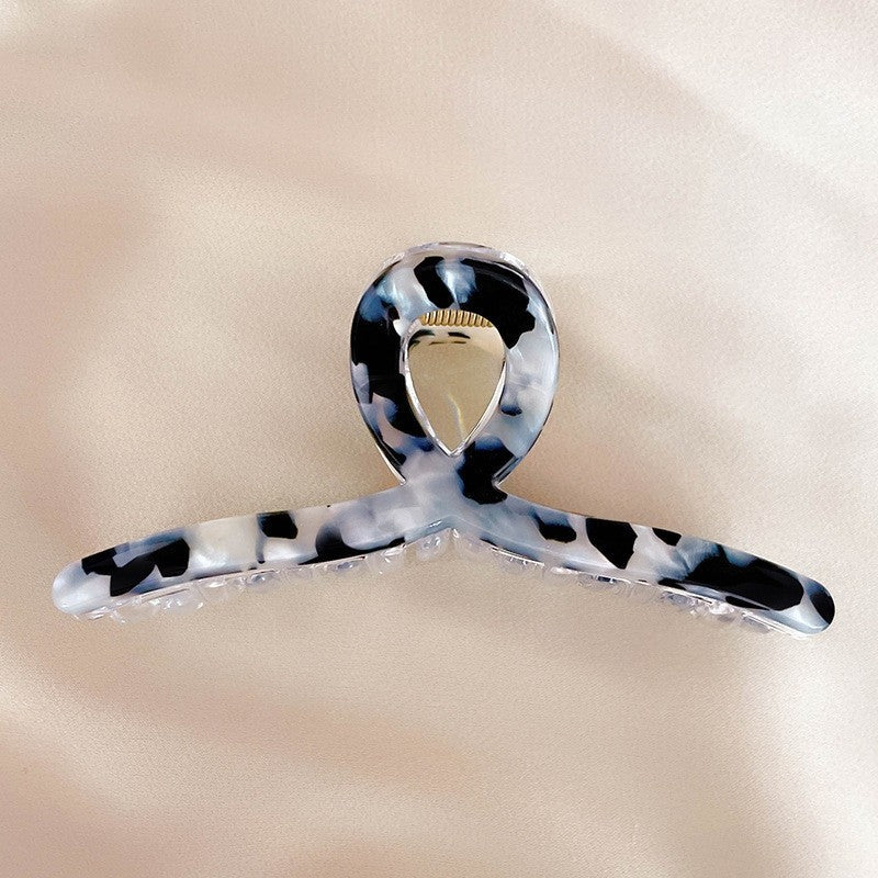 Fashion Marble Acetate Hair Claw Clip