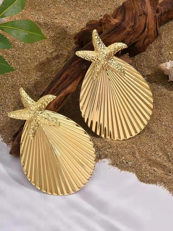 Geometric Drop Earrings