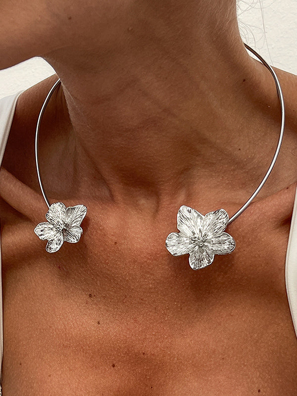 Flower Shape Necklaces Accessories