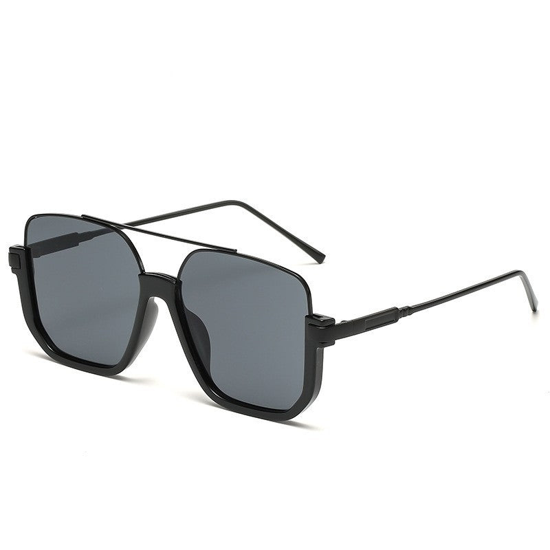 Double Bridge Blue Light Blocking Square Sunglasses