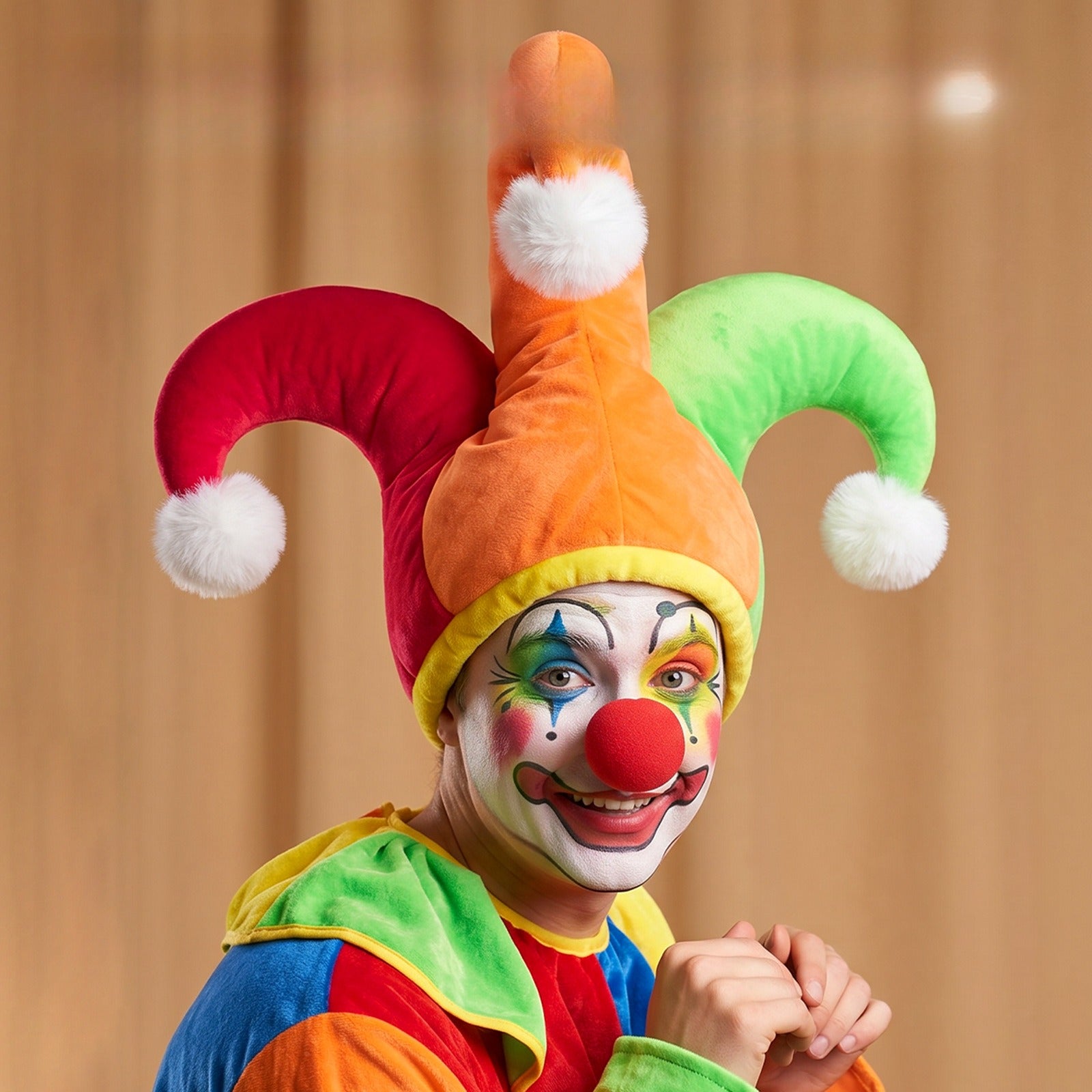Halloween Carnival Clown Costume Set