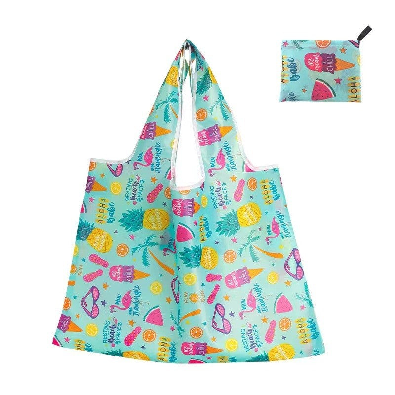 Foldable Eco-Friendly Portable Large Capacity Shopping Bag