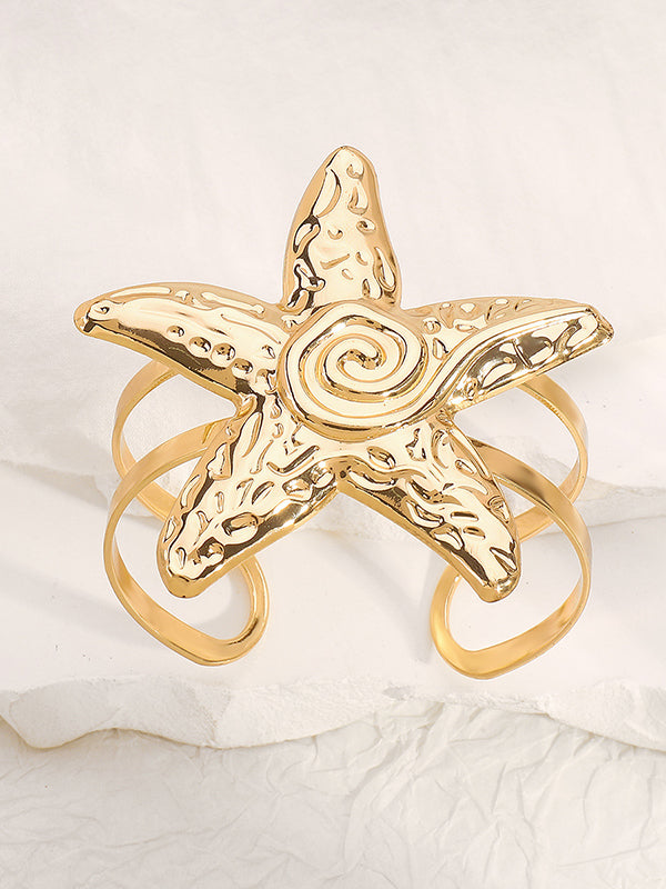 Ringent Solid Color Star Shape Bracelet Accessories