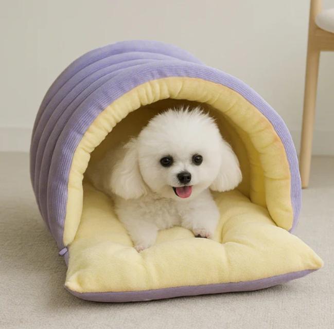 The Cozy Hideaway Pet Bed - Lock in Their Sweet Dreams + 50% OFF