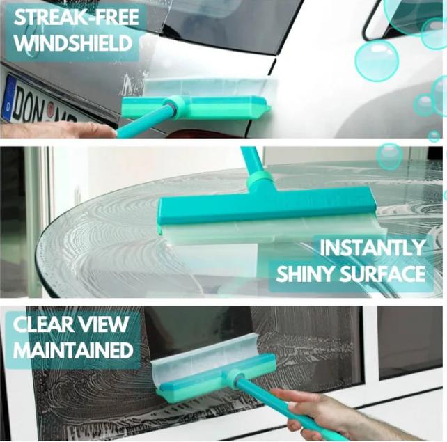 The ClearView Squeegee - A Perfect Shine in One Swipe + 50% OFF