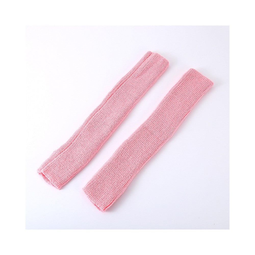 Solid Color Knitted Dance Yoga Training Long Socks