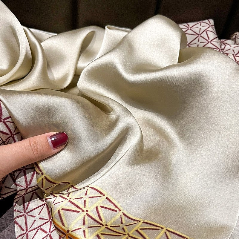 Fashion Square  Print  Scarf