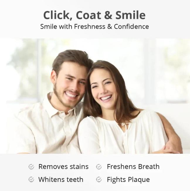 Pearl White Pen - A Whiter Smile in 30 Seconds - 1+1 FREE