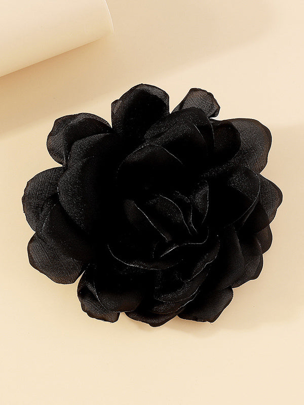 Three-Dimensional Flower Brooch Accessories