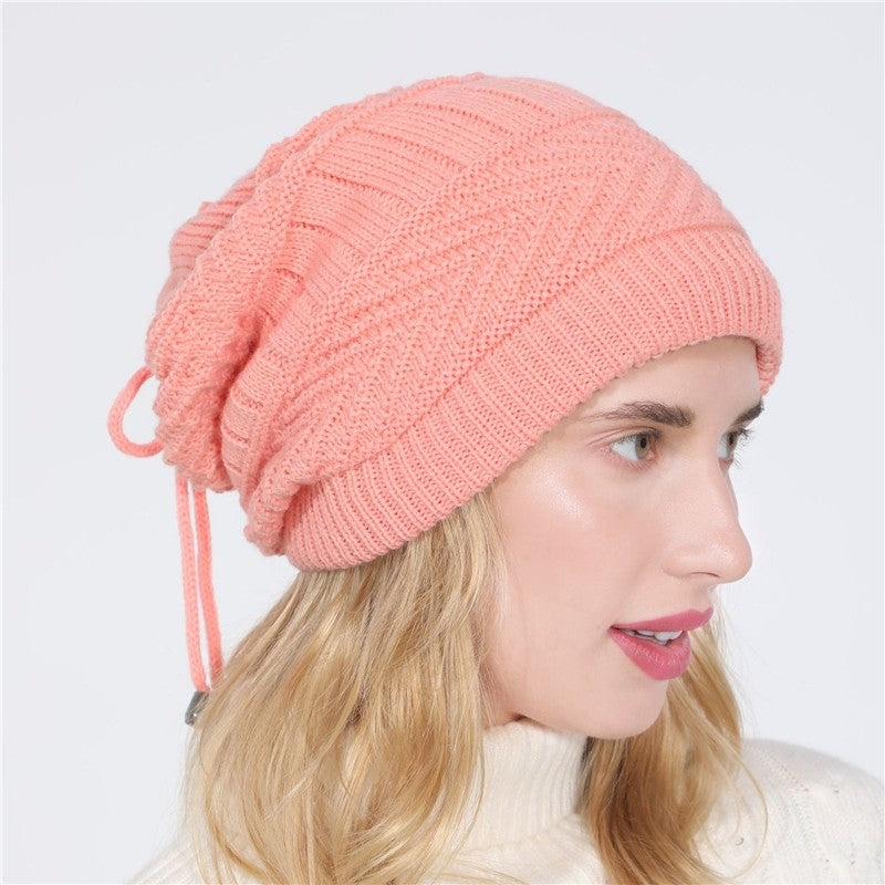 Dual Purpose Knitted Neck Warmer Beanie