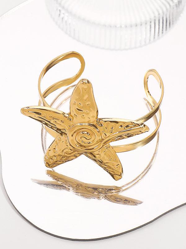 Ringent Solid Color Star Shape Bracelet Accessories