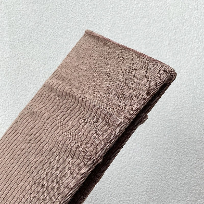 Stacked Pile Socks- Minimalist Thin Style