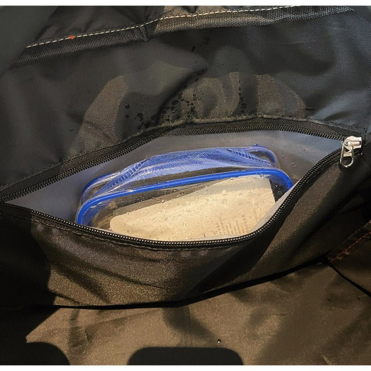 Oxford Color-Block Travel Tote