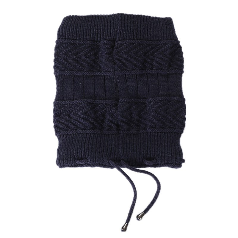 Dual Purpose Knitted Neck Warmer Beanie