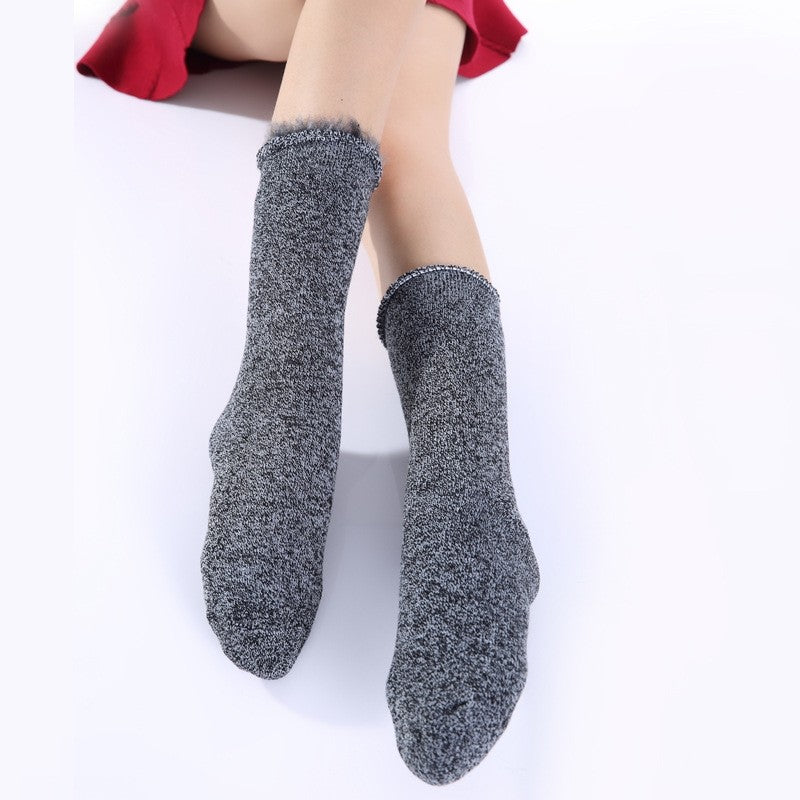 Thickened And Warm Mid-Length Socks