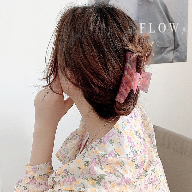 Fantastic Colorful Large Hair Claw Clip