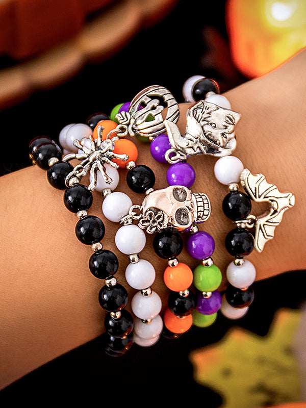 Contrast Color Geometric Bracelet Accessories