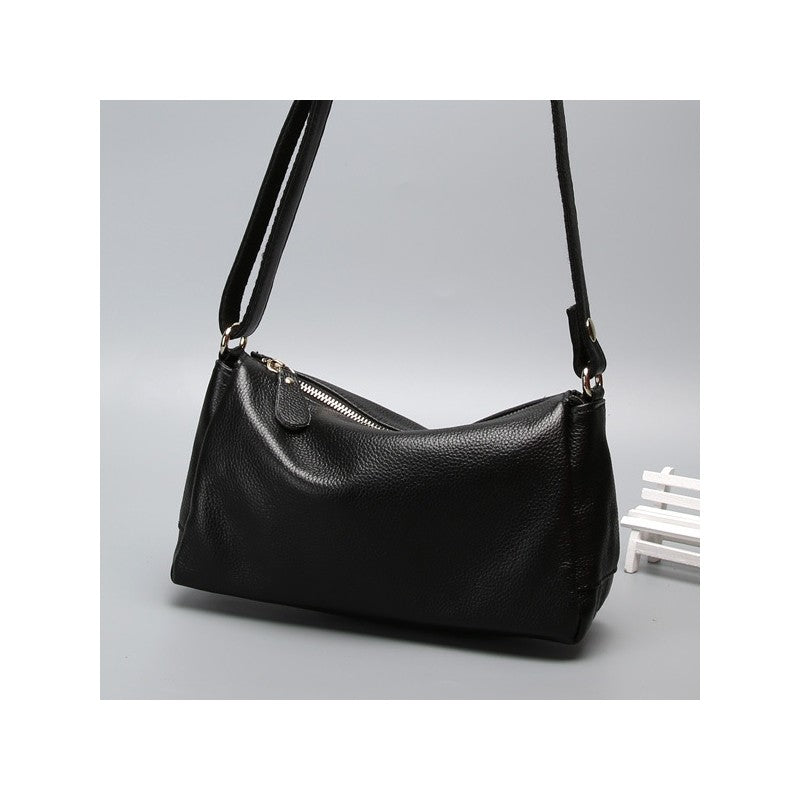 Vintage Genuine Leather Crossbody Bag