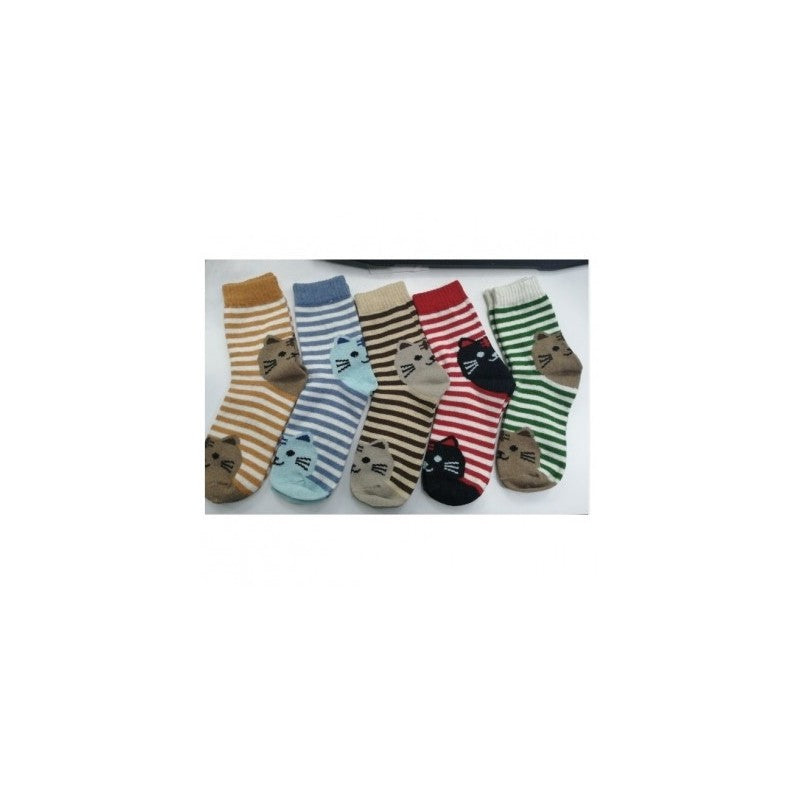 Soft Anti-Stress Thick Breathable Cotton Sock(A Set Of Hundred Pairs)