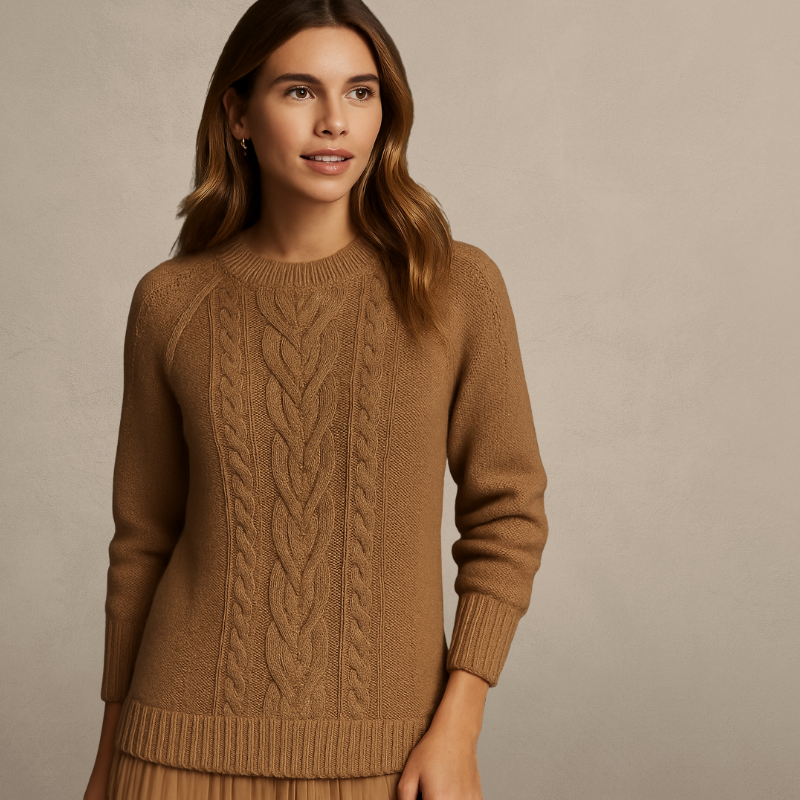 The Cable-Knit A-Line Dress - The Flattering Sweater Dress + 50% OFF