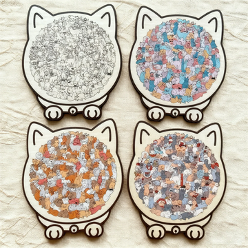 The Kitty-Clique Puzzle - A Calming Cat-Filled Challenge - 50% OFF