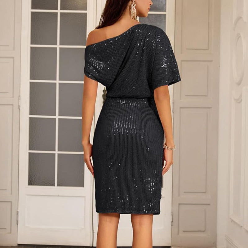 The Athena Sequin Dress - Effortless Social Dominance + - 50% OFF