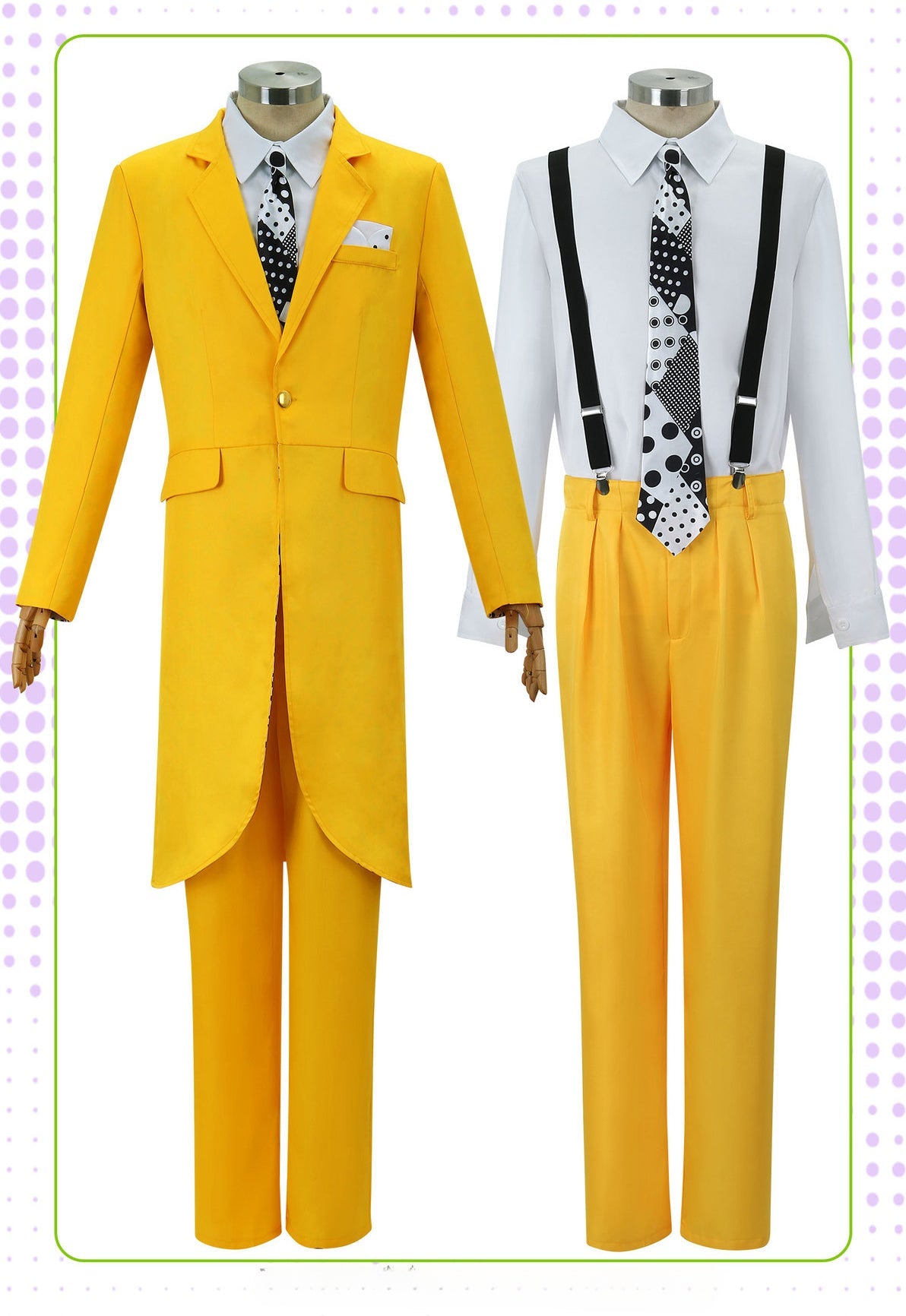 Halloween Mask Costume – The Mask (Jim Carrey) Cosplay Outfit for Adults