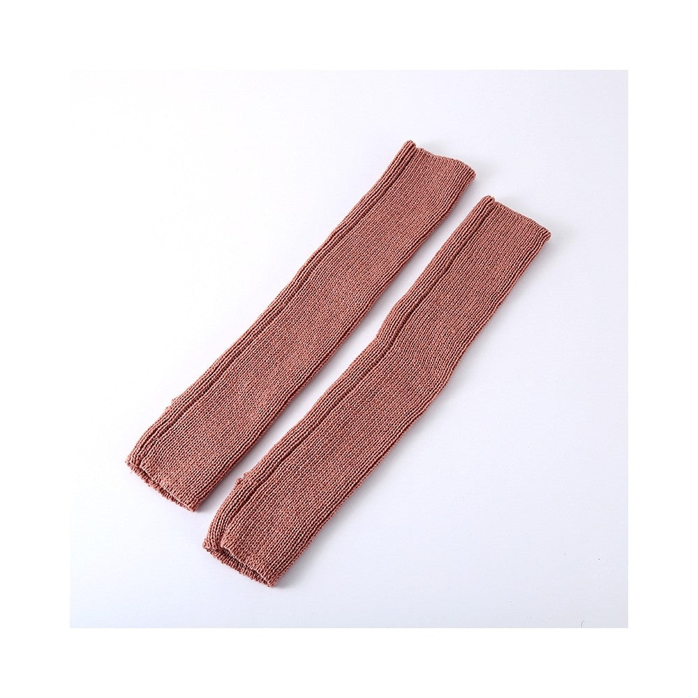 Solid Color Knitted Dance Yoga Training Long Socks