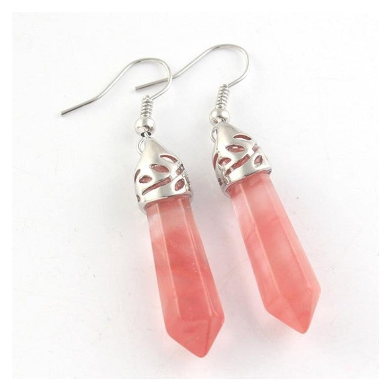 Hexagonal Stud Earrings Fashion