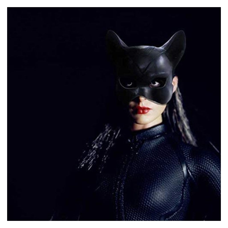 Party Catwoman Latex Half Face Mask