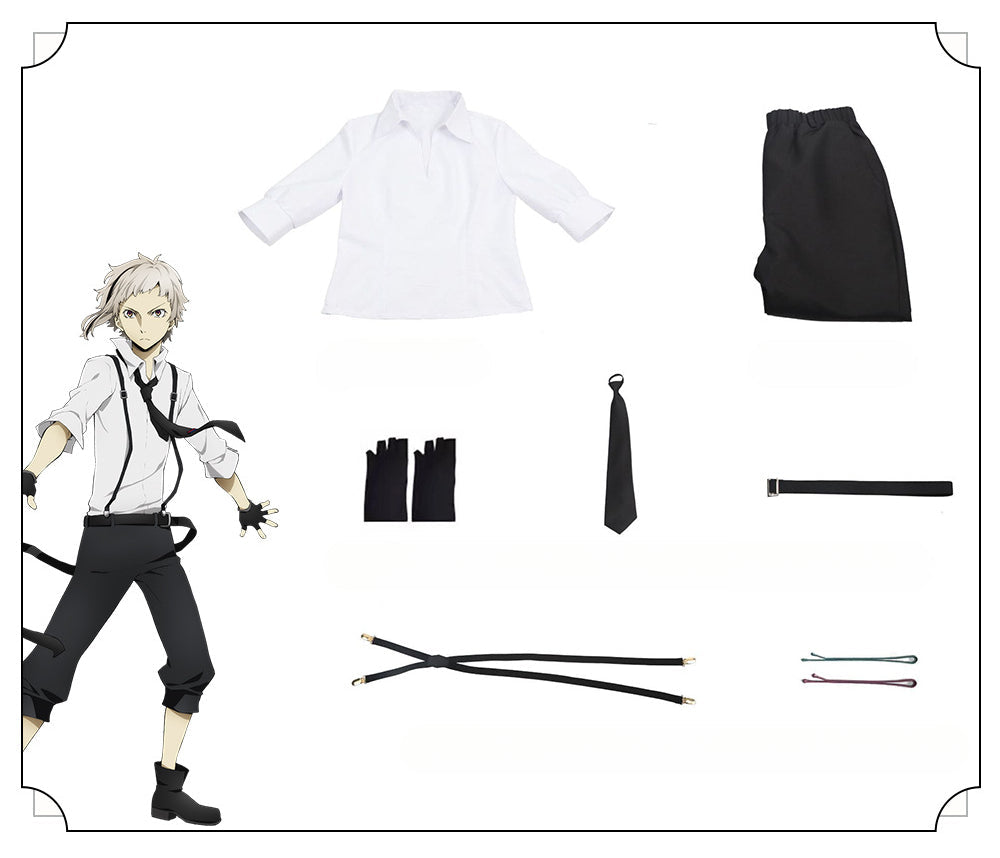 Bungo Stray Dogs Cosplay Costume – Dazai & Chuuya Outfits