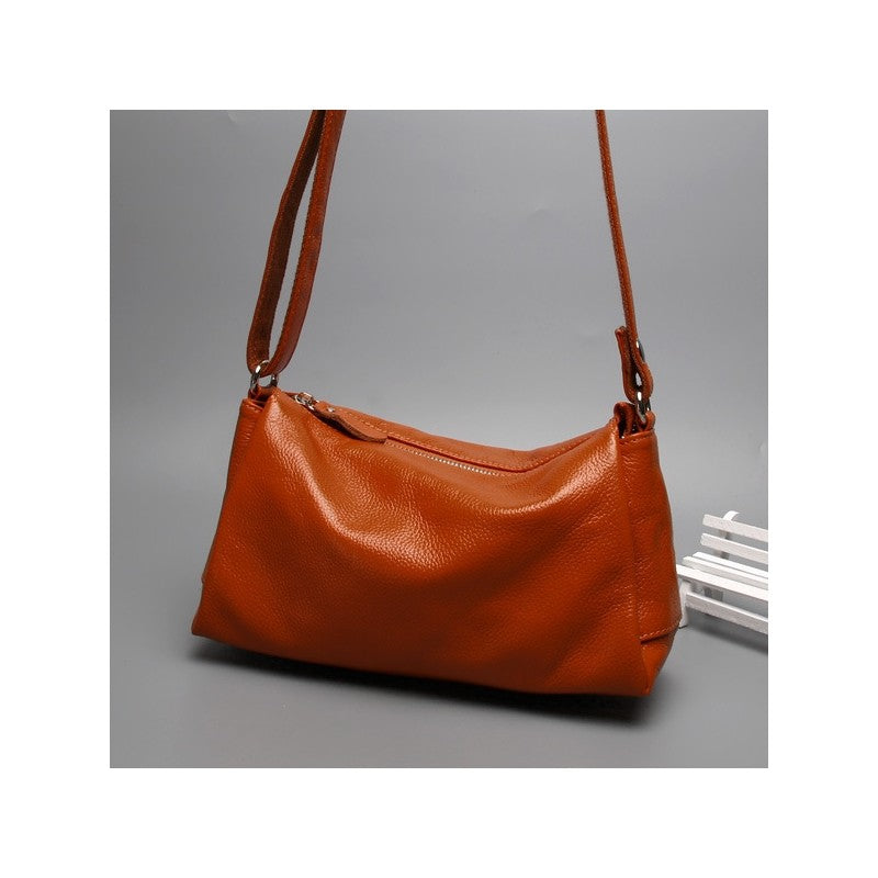 Vintage Genuine Leather Crossbody Bag