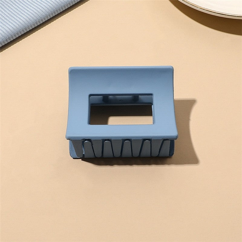 Matte Blue Multi Shape Claw Clip