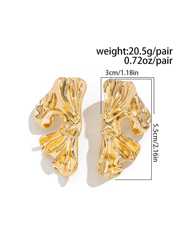 Normcore Geometric Drop Earrings