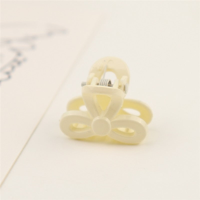 Small Transparent Colored Hair Claw Clip