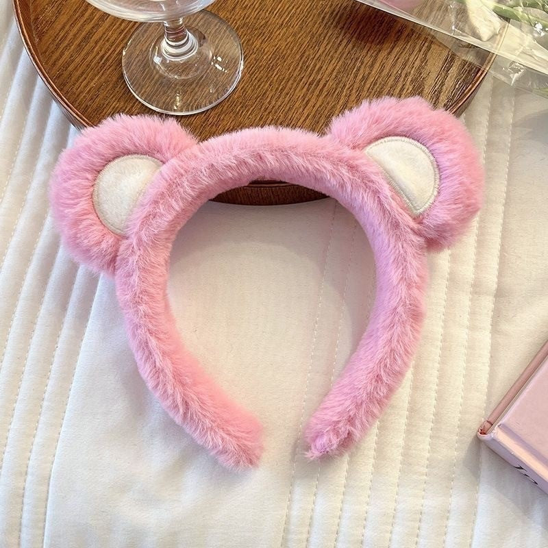 Cartoon Cute Face Wash Headband Hair Band