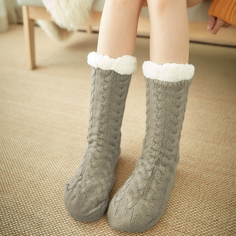 Coral Fleece Home Floor Socks