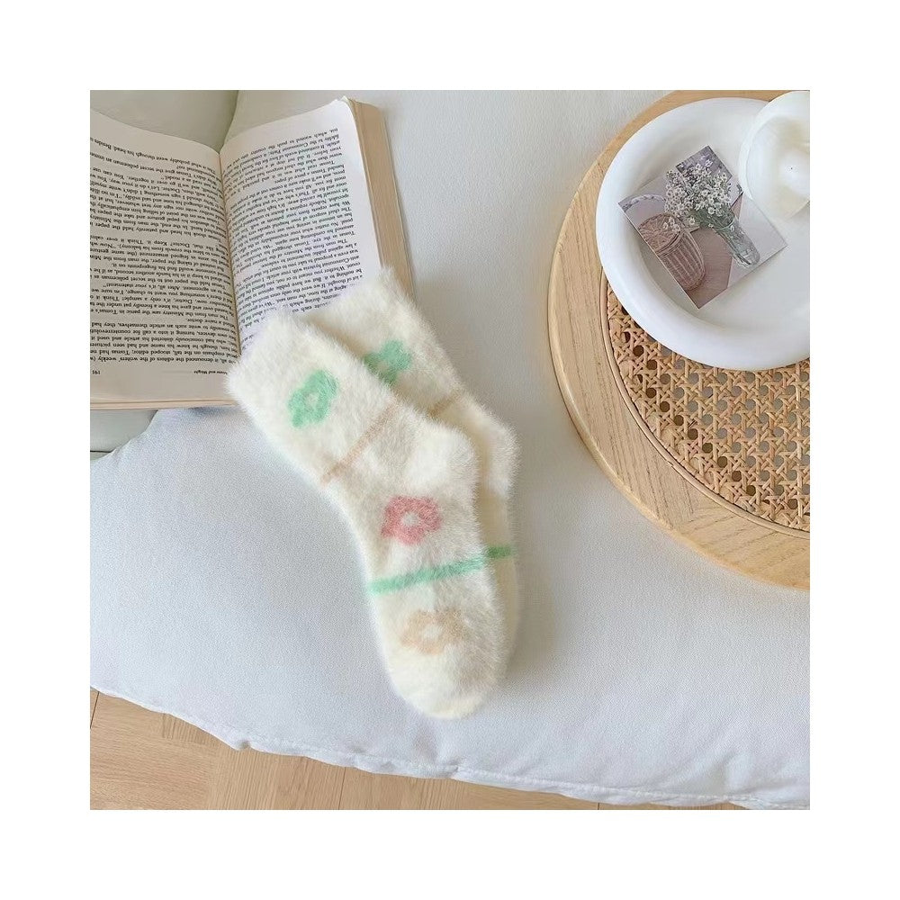 Warm Soft Fluffy Thickened Fleece Socks