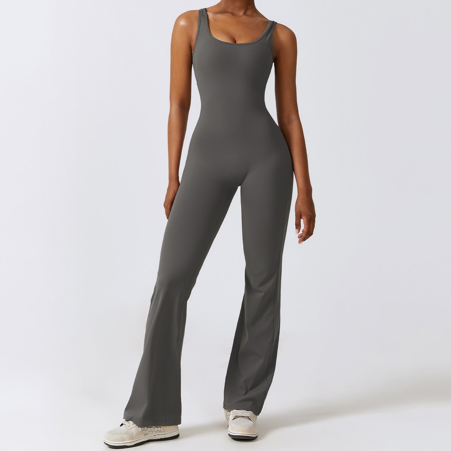 The AuraFlow Backless Jumpsuit - Full Freedom, Sculpted Silhouette + 50% OFF