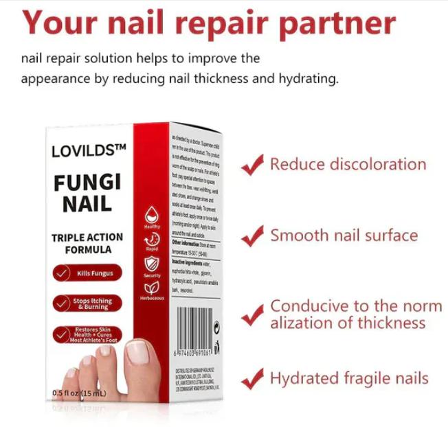 FungaClear Triple-Action Nail Repair - Clear Nails, Renewed Confidence + 1+1 FREE