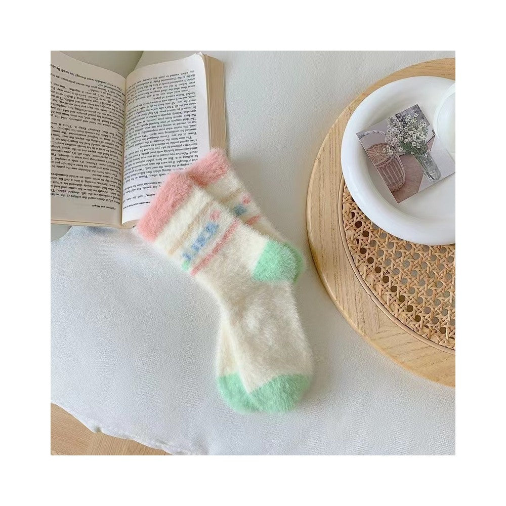 Warm Soft Fluffy Thickened Fleece Socks