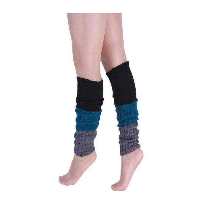 Knitted Over-The-Knee Leg Warmers In Three Colors
