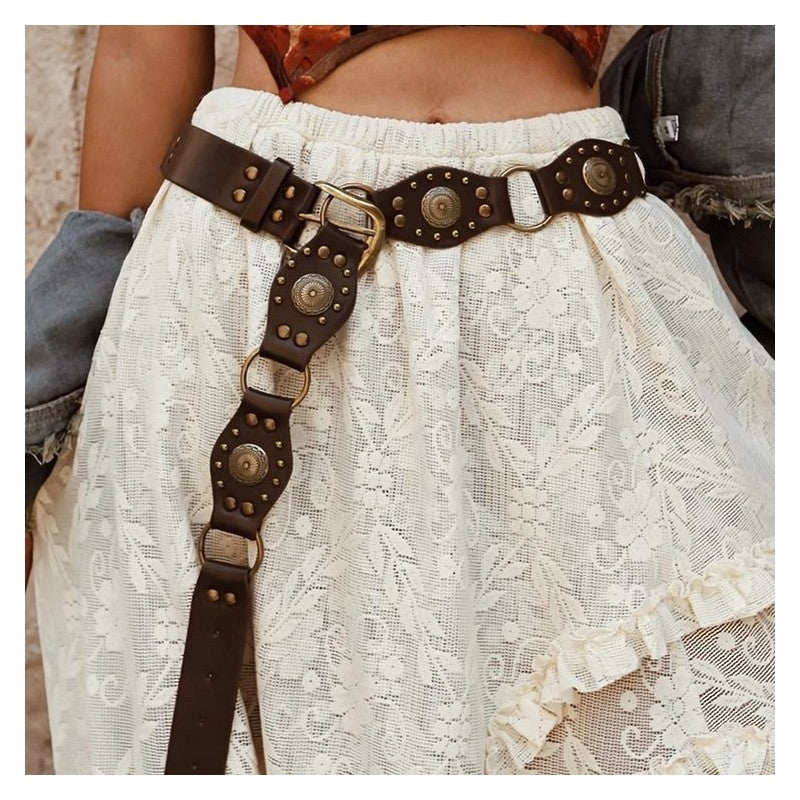 Fashionable PU Wide Belt